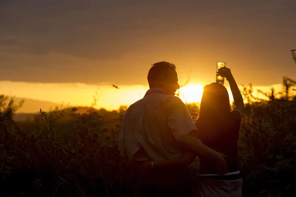 Evening Sun set view - Manyara Serena Safari Lodges
